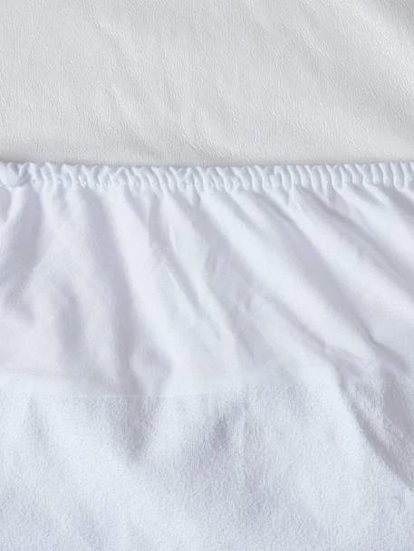 Alèse éponge Imperméable Et Anti-acariens Bi-ome® Blanc - Vertbaudet 4 Alèse éponge Imperméable Et Anti-acariens Bi-ome® Blanc - Vertbaudet – Image 4