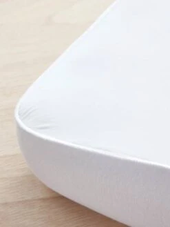 Alèse/drap Housse Résistant En Tencel Toucher Doux Blanc - Vertbaudet -vertbaudet Boutique alesedrap housse resistant en tencel toucher doux 2