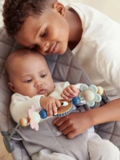 Arche De Jeux BABYBJORN Pour Transat Yeux Espiegles Pastels - Baby Bjorn -vertbaudet Boutique arche de jeux babybjorn pour transat 3