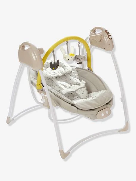 Balancelle Avec Arche De Jeux Babyswing Vertbaudet Gris - Vertbaudet 2 Balancelle Avec Arche De Jeux Babyswing Vertbaudet Gris - Vertbaudet – Image 2