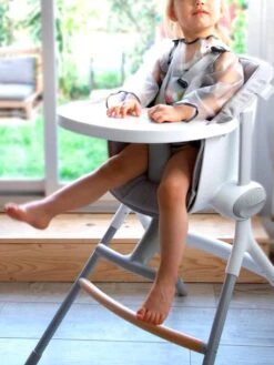 Chaise Haute évolutive BEABA Up & Down Gris - Beaba -vertbaudet Boutique chaise haute evolutive beaba up down 2