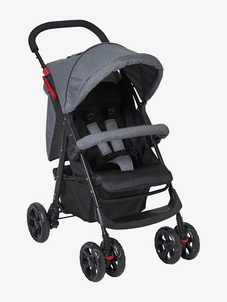 Combiné Duo Babycoque + Poussette Vertbaudet Primacity Noir/gris - Vertbaudet 2 Combiné Duo Babycoque + Poussette Vertbaudet Primacity Noir/gris - Vertbaudet – Image 2