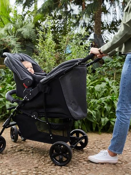Combiné Duo Babycoque + Poussette Vertbaudet Primacity Noir/gris - Vertbaudet 6 Combiné Duo Babycoque + Poussette Vertbaudet Primacity Noir/gris - Vertbaudet – Image 6