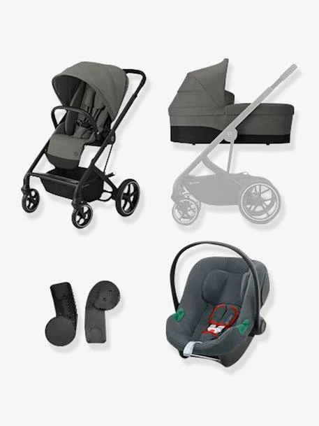 Combiné Trio CYBEX Balios S Lux 3-in-1 Noir (deep Black) - Cybex 1 Combiné Trio CYBEX Balios S Lux 3-in-1 Noir (deep Black) - Cybex