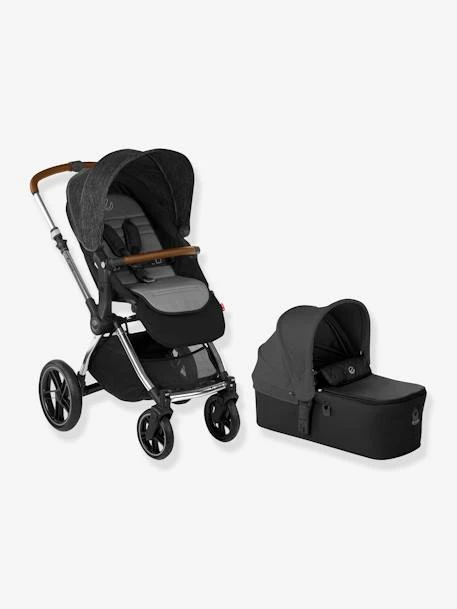 Combiné Trio Poussette Kawai + Nacelle Micro + Siège-auto Groupe 0+ Koos ISize R1 Collection 2022 JANE Noir (cold Black) - Jane 2 Combiné Trio Poussette Kawai + Nacelle Micro + Siège-auto Groupe 0+ Koos ISize R1 Collection 2022 JANE Noir (cold Black) - Jane – Image 2