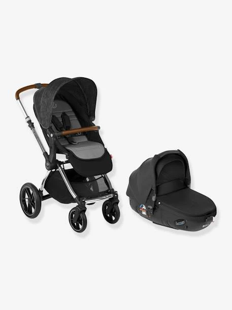 Combiné Trio Poussette Kawai + Nacelle Micro + Siège-auto Groupe 0+ Koos ISize R1 Collection 2022 JANE Noir (cold Black) - Jane 3 Combiné Trio Poussette Kawai + Nacelle Micro + Siège-auto Groupe 0+ Koos ISize R1 Collection 2022 JANE Noir (cold Black) - Jane – Image 3