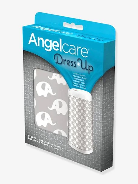 Housse Décorative Pour Poubelle à Couches Dress-Up ANGELCARE Gris - Angelcare 2 Housse Décorative Pour Poubelle à Couches Dress-Up ANGELCARE Gris - Angelcare – Image 2