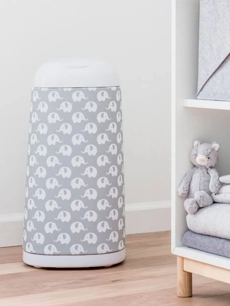 Housse Décorative Pour Poubelle à Couches Dress-Up ANGELCARE Gris - Angelcare 3 Housse Décorative Pour Poubelle à Couches Dress-Up ANGELCARE Gris - Angelcare – Image 3