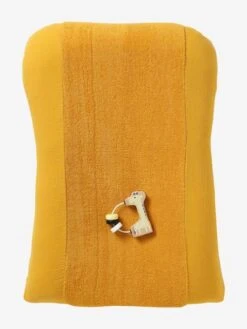 Housse Matelas à Langer Bi-matière Gaze De Coton/éponge Vert Céladon - Vertbaudet