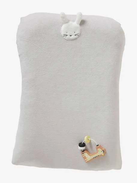 Housse Pour Matelas à Langer En Velours VERTBAUDET Gris Lapin - Vertbaudet 1 Housse Pour Matelas à Langer En Velours VERTBAUDET Gris Lapin - Vertbaudet