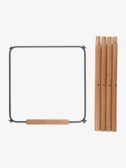 Kit De Pieds Longs Pour Chaise Haute Evolu + Repose-pieds CHILDHOME Naturel Anthracite - Childhome -vertbaudet Boutique kit de pieds longs pour chaise haute evolu repose pieds childhome 3