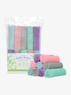 Lingettes Bébé Lavables (x10) BAMBINO MIO Nuage - Bambino Mio