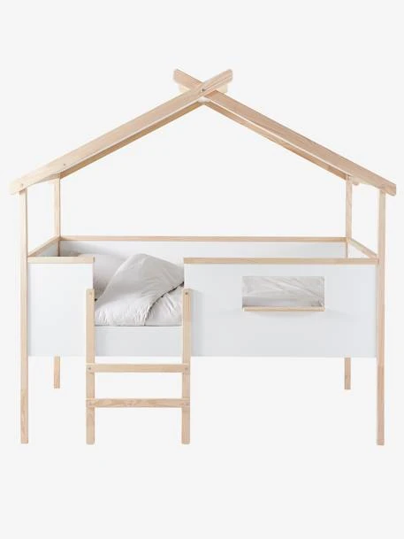 Lit Cabane Enfant Robinson Blanc - Vertbaudet 1 Lit Cabane Enfant Robinson Blanc - Vertbaudet