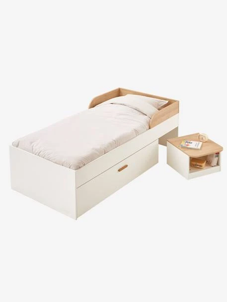 Lit Enfant Multi Rangements HAPPY Blanc - Vertbaudet 3 Lit Enfant Multi Rangements HAPPY Blanc - Vertbaudet – Image 3