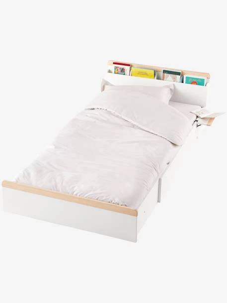 Lit évolutif Enfant LIGNE ABC Blanc - Bois - Vertbaudet 2 Lit évolutif Enfant LIGNE ABC Blanc - Bois - Vertbaudet – Image 2