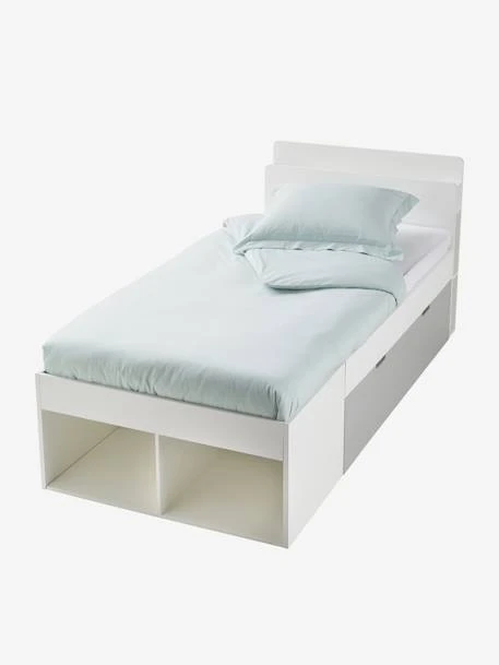 Lit évolutif LIGNE PASSE-PASSE Blanc - Vertbaudet 1 Lit évolutif LIGNE PASSE-PASSE Blanc - Vertbaudet