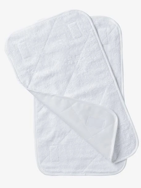 Lot De 2 Tapis Pour Matelas à Langer Blanc - Vertbaudet 1 Lot De 2 Tapis Pour Matelas à Langer Blanc - Vertbaudet