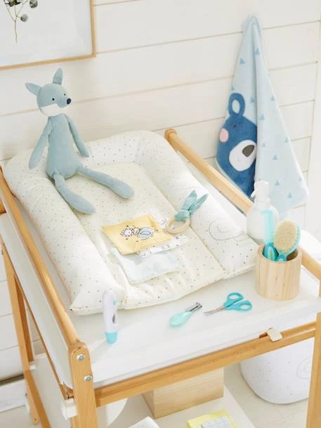 Matelas à Langer Lionceau Blanc Imprimé - Vertbaudet 3 Matelas à Langer Lionceau Blanc Imprimé - Vertbaudet – Image 3