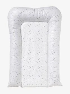 Matelas à Langer Lionceau Blanc Imprimé - Vertbaudet