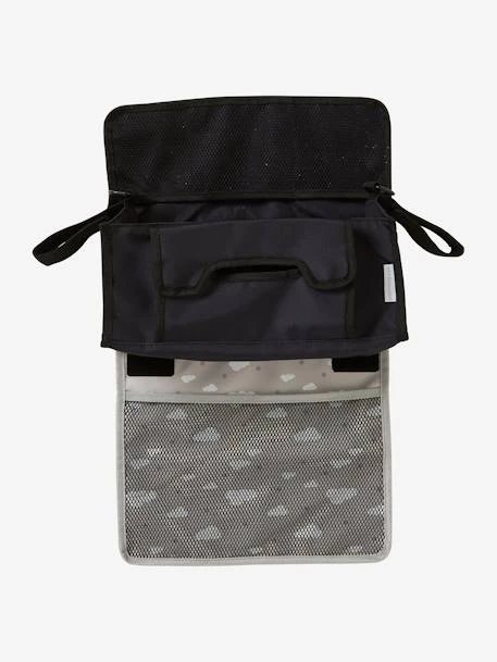 Organisateur De Poussette Gris Clair - Vertbaudet 1 Organisateur De Poussette Gris Clair - Vertbaudet