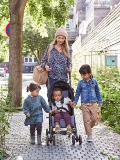 Poussette-canne Multiposition Vertbaudet Facilcity 2 Noir/gris - Vertbaudet -vertbaudet Boutique poussette canne multiposition vertbaudet facilcity 2 2