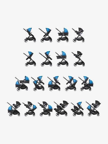 Poussette Double CHICCO Fully Twin Stone - Chicco 2 Poussette Double CHICCO Fully Twin Stone - Chicco – Image 2