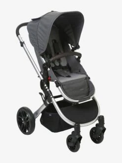 Poussette Réversible Combinée Vertbaudet Bicity+ Gris Aluminium - Vertbaudet -vertbaudet Boutique poussette reversible combinee vertbaudet bicity 2