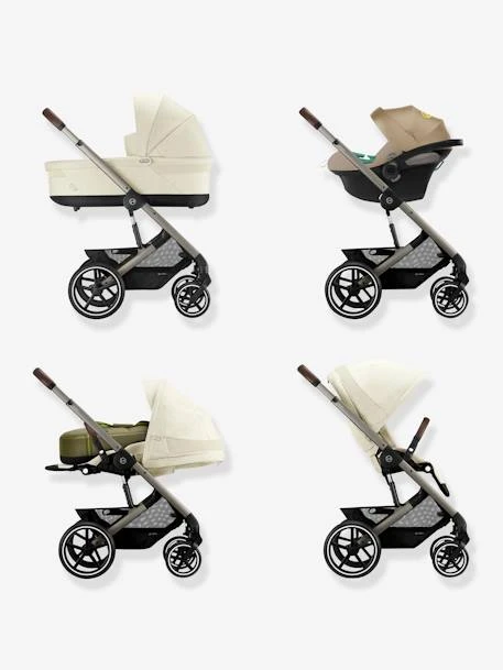 Poussette Réversible CYBEX Gold Balios S Lux 2023 Seashell Beige - Cybex 4 Poussette Réversible CYBEX Gold Balios S Lux 2023 Seashell Beige - Cybex – Image 4