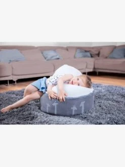Transat Et Pouf Doomoo Nid BABYMOOV Blanc / Gris - Babymoov -vertbaudet Boutique transat et pouf doomoo nid babymoov 5
